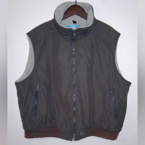 Woolrich Teton Fleece Lined  Zip Vest Jacket Mens XL made in USA - Picture 2 of 6